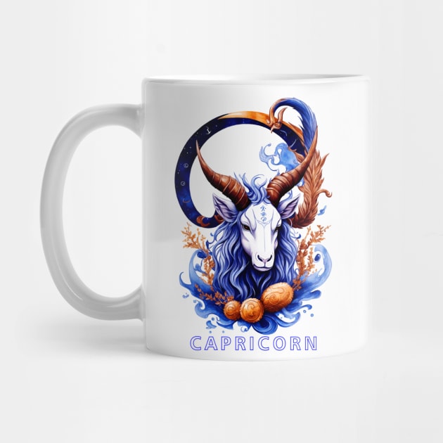 Zodiac sign Capricorn T-shirt by Emotiondesign